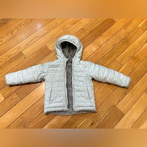 3T girls reversible NorthFace winter jacket
